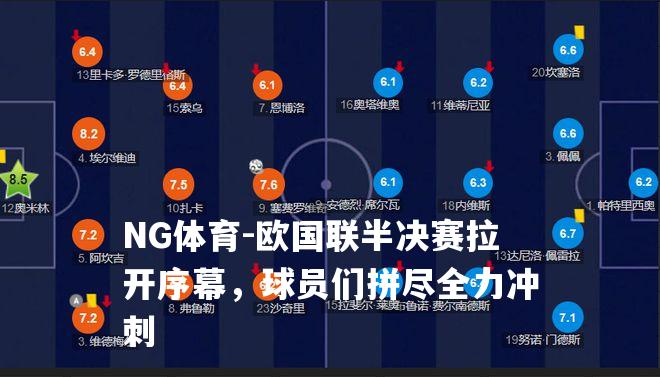 欧国联半决赛拉开序幕，球员们拼尽全力冲刺