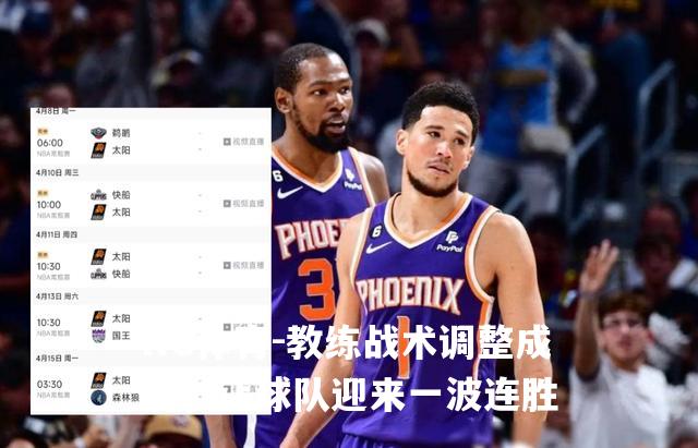 教练战术调整成功，让球队迎来一波连胜